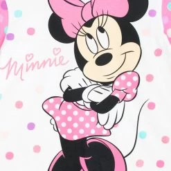 Disney Minnie Mouse Pyjamas -Children Products Shop 2016 Girls Minnie Mouse Pyjamas Top close