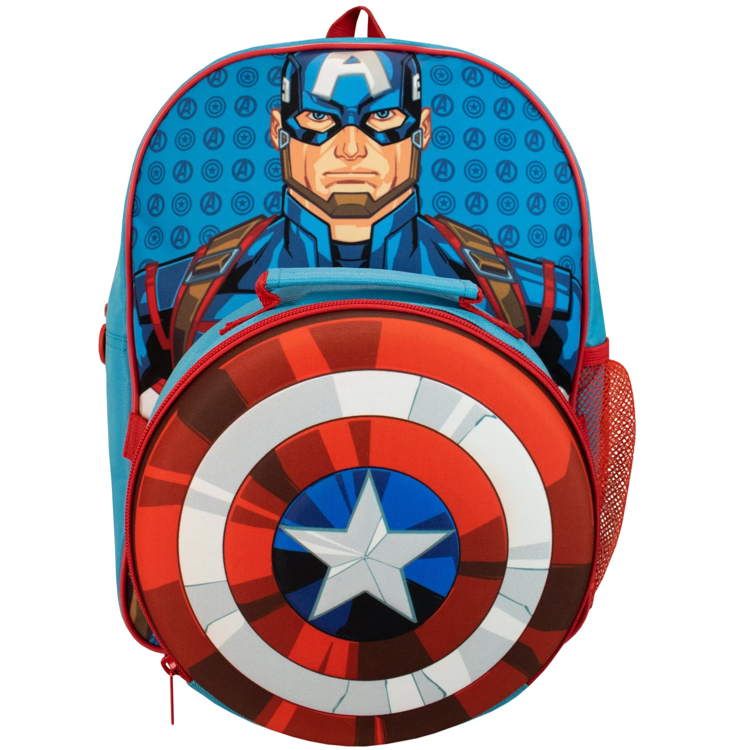 Captain America Backpack And Lunch Bag Set 6 Captain America Backpack And Lunch Bag Set - Image 4
