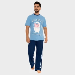 Peppa Pig Daddy Pig Mens Pyjamas -Children Products Shop AdultNightwear