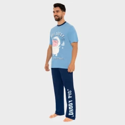 Peppa Pig Daddy Pig Mens Pyjamas -Children Products Shop AdultNightwear 1