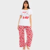 Ladies Disney 101 Dalmatian Pyjamas -Children Products Shop AdultNightwear 25