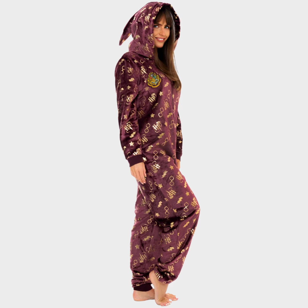 Ladies Harry Potter Onesie 4 Ladies Harry Potter Onesie - Image 2
