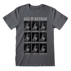 Mens Batman T-Shirt - Many Moods