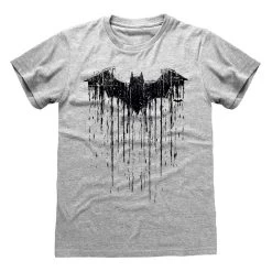 Mens Batman T-Shirt - Drip Logo