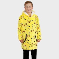 Pokemon Hoodie Blanket And Pyjama Set