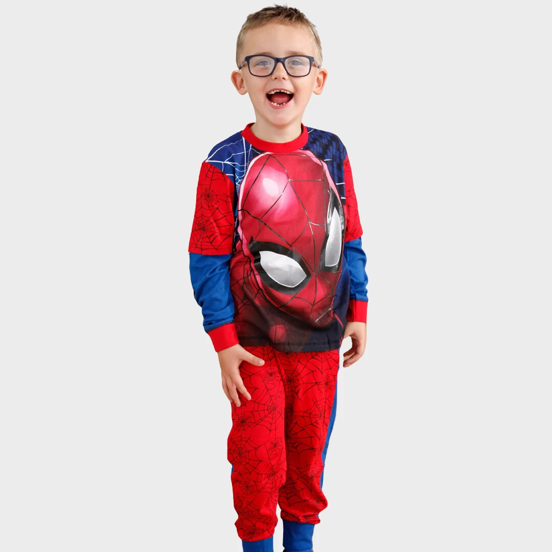 Spider-Man Spiderman Dressing Gown And Pyjama Set 4 Spider-Man Spiderman Dressing Gown And Pyjama Set - Image 2