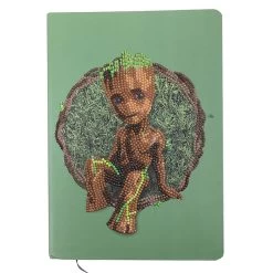 Groot Marvel Crystal Art Notebook