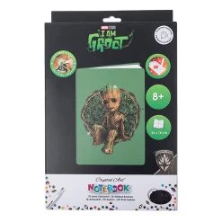 Groot Marvel Crystal Art Notebook -Children Products Shop CANJ MCU922 Groot Notebook 7