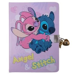 Disney Stitch And Angel Crystal Art Diary -Children Products Shop CASD DNY101 3