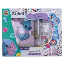 Disney Stitch And Angel Crystal Art Diary -Children Products Shop CASD DNY101 6