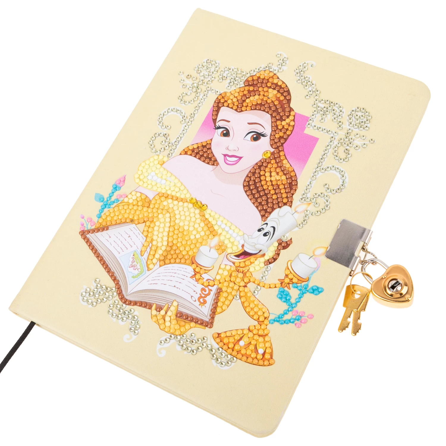 Disney Princess Belle Crystal Art Diary 3 Disney Princess Belle Crystal Art Diary