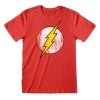 Adults DC The Flash Logo T-Shirt -Children Products Shop FLA00004TSC eb48f99a 24f4 45a1 a3ff f748e689479e