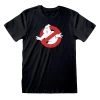 Ghostbusters Classic Logo T-Shirt -Children Products Shop GHB01505TSB Ghostbusters ClassicLogo UnisexBlackTee 1