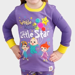 CoComelon Dressing Gown And Pyjama Set 9 CoComelon Dressing Gown And Pyjama Set -Children Products Shop GirlsNightwear 15