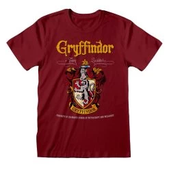 Mens Harry Potter T-Shirt - Gryffindor Crest
