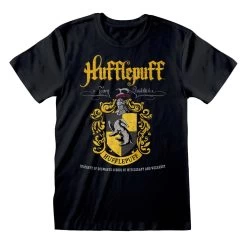 Mens Harry Potter T-Shirt - Hufflepuff Crest