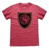 House Of The Dragon Targaryen Crest T-Shirt -Children Products Shop HOD04410TSC HouseOfTheDragon TargaryenCrest UnisexVintageHeatherRedTee