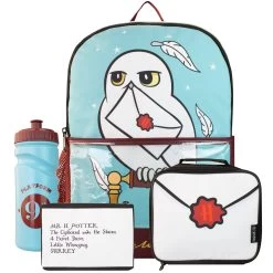 Kids Harry Potter Backpack And Lunchbox Set