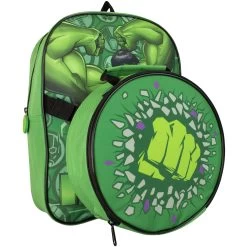 Hulk Backpack And Lunch Bag Set
