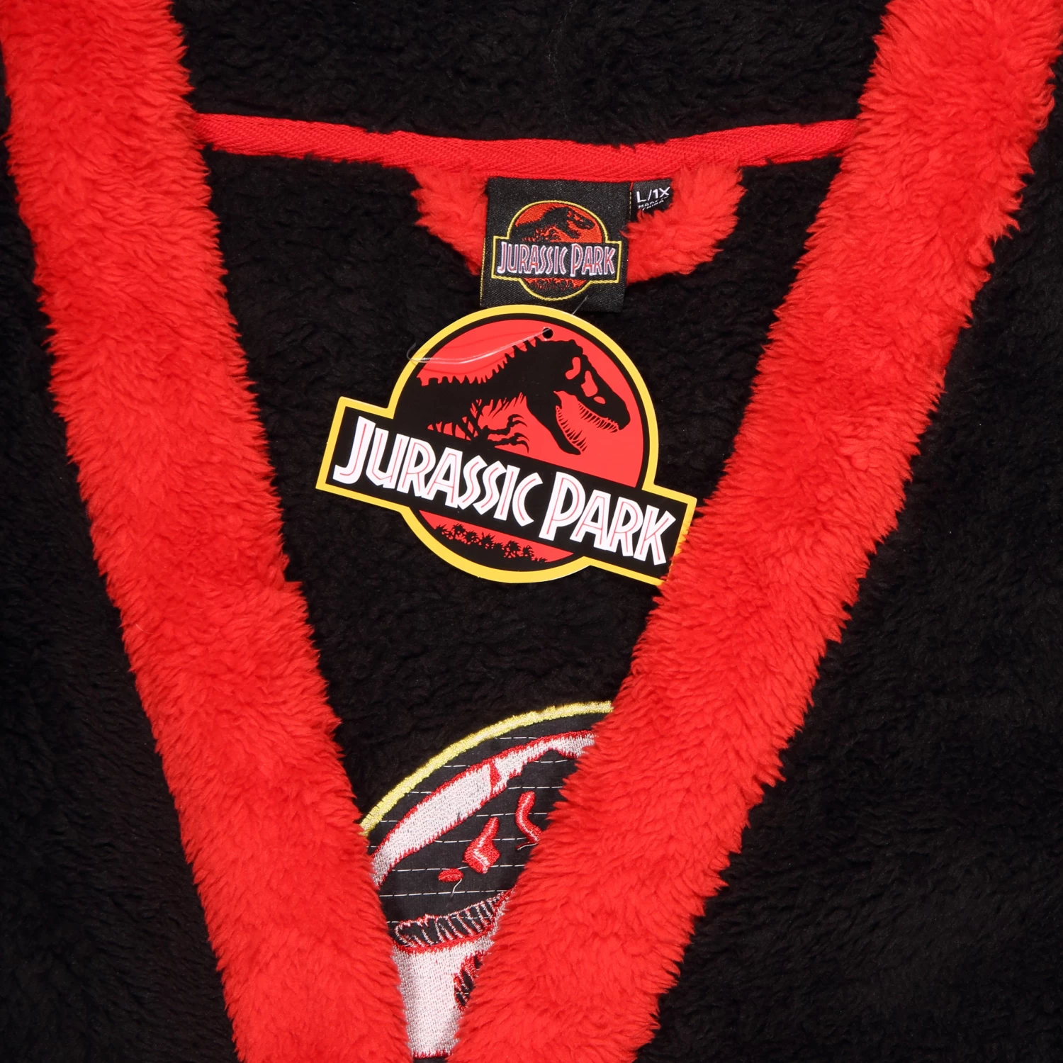 Jurassic Park-Logo Unisex Dressing Gown 4 Jurassic Park-Logo Unisex Dressing Gown - Image 2