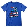 Mens Captain America T-Shirt -Children Products Shop MAR00527TSC MarvelComics CaptainAmerica UnisexRoyalBlueTee