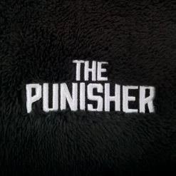 Marvel Universe Punisher Unisex Dressing Gown -Children Products Shop MCU03881DGC MarvelUniverse PunisherDressingGown FrontCloseUp