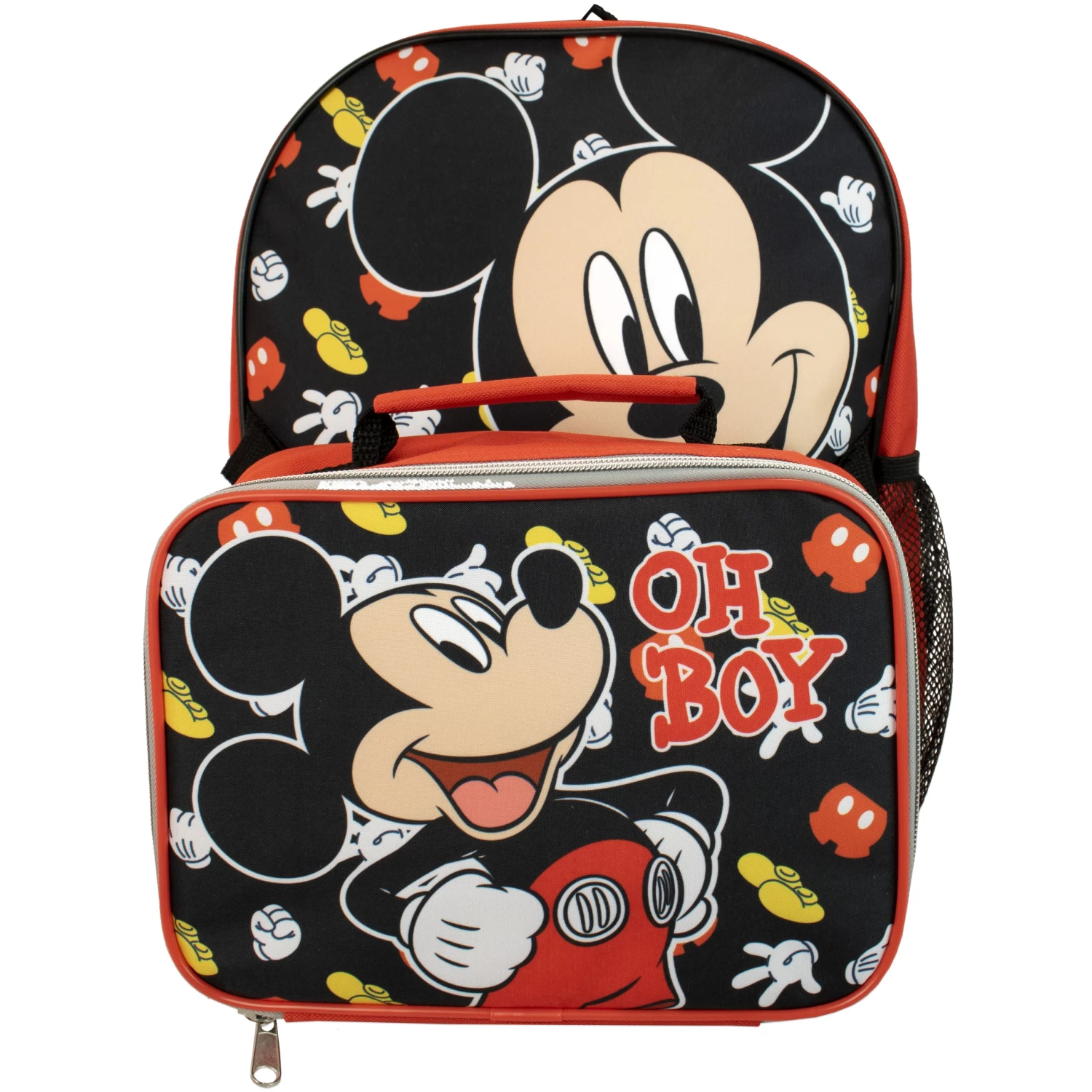 Disney Mickey Mouse Backpack And Lunch Bag Set 4 Disney Mickey Mouse Backpack And Lunch Bag Set - Image 2