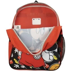 Disney Mickey Mouse Backpack And Lunch Bag Set 12 Disney Mickey Mouse Backpack And Lunch Bag Set -Children Products Shop MICKEY3162 Backpack Set Open