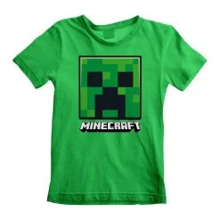 Kids Minecraft T-Shirt - Creeper Face
