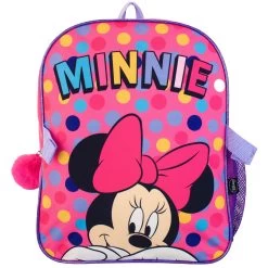 Disney Minnie Mouse Backpack And Lunch Bag Set -Children Products Shop MINNIE3168 MinnieMouse Backpack Front1