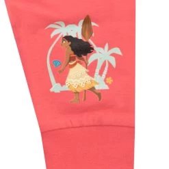 Disney Moana Pyjama Set - Snuggle Fit -Children Products Shop MOPJ3197 Moana Pyjamas bottoms close up