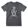 Mens Nightmare Before Christmas T-Shirt - Misfit Love -Children Products Shop NBX00410TSC