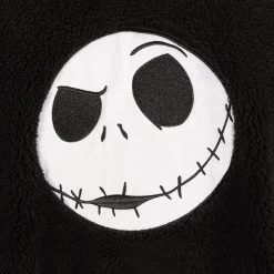 Nightmare Before Christmas Jack Skellington Unisex Dressing Gown -Children Products Shop NBX03814DGB NBX JackFaceDressingGown BackCloseUp