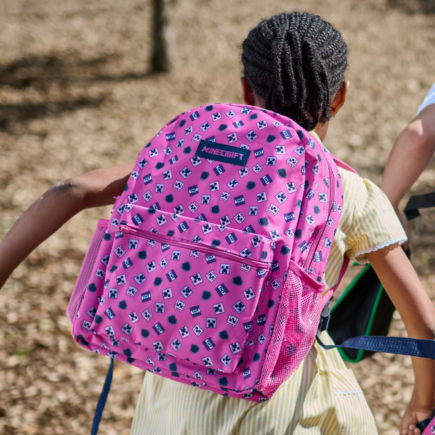 Girls Minecraft Backpack - 4 Piece Set 4 Girls Minecraft Backpack - 4 Piece Set - Image 2