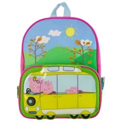 Peppa Pig Camper Van Backpack -Children Products Shop PEPPAPIG3122 Peppa Pig Camper Backpack front