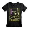 Pokemon Pikachu Neon Kid's T-Shirt -Children Products Shop POK00631TKBPokemon PikachuNeon UnisexBlackKidsTee