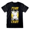 Mens Pokemon T-Shirt - Pikachu Electric -Children Products Shop POK01817TSB Pokemon Electrifying adults 2