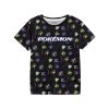 Pokemon Kids T-Shirt - AOP -Children Products Shop POK03717TKB Pokemon Distortion KidsSublimationTee