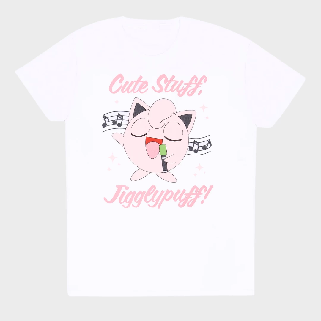 Pokemon Ladies T-Shirt - Jigglypuff 3 Pokemon Ladies T-Shirt - Jigglypuff