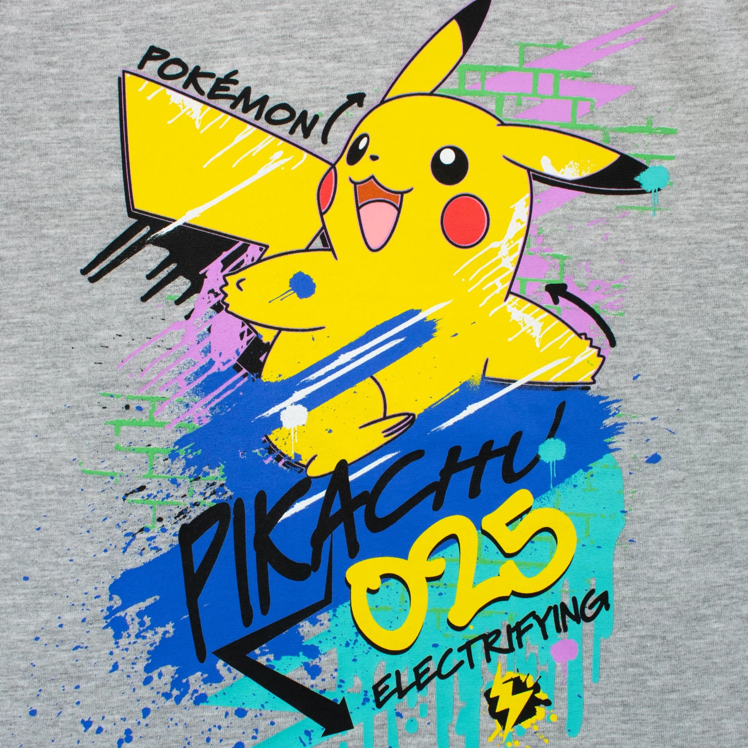 Pokemon Electrifying Pikachu Kids Long Sleeve T-Shirt 4 Pokemon Electrifying Pikachu Kids Long Sleeve T-Shirt - Image 2