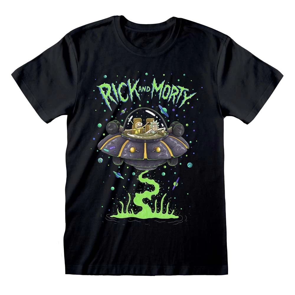 Mens Rick And Morty T-Shirt - Space Cruiser 3 Mens Rick And Morty T-Shirt - Space Cruiser