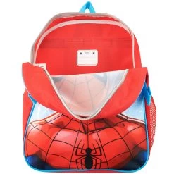 Spider-Man Kids Spiderman Backpack And Lunch Bag Set -Children Products Shop SMAN3164 Spider Man Backpack Lunchbag Set open