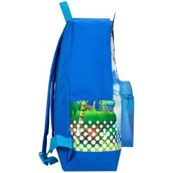 Kids Sonic The Hedgehog Backpack 8 Kids Sonic The Hedgehog Backpack -Children Products Shop SONIC03339 Sonic Backpack Side