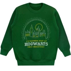 Ladies Harry Potter Hogwarts Christmas Sweatshirt