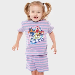 Girls Paw Patrol T-Shirt And Shorts Set