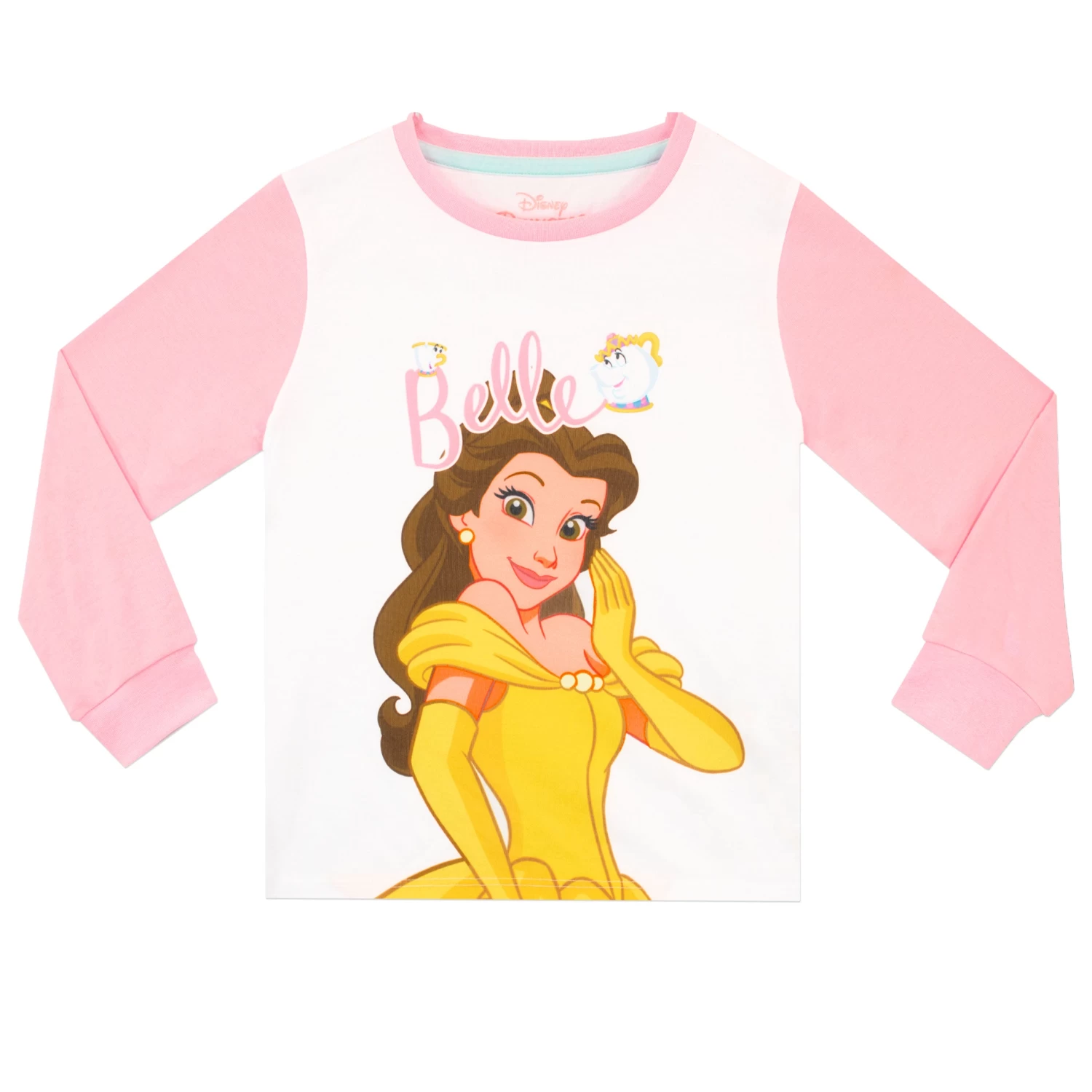 Disney Princess Pyjamas 2 Pack - Ariel And Belle 9 Disney Princess Pyjamas 2 Pack - Ariel And Belle - Image 7