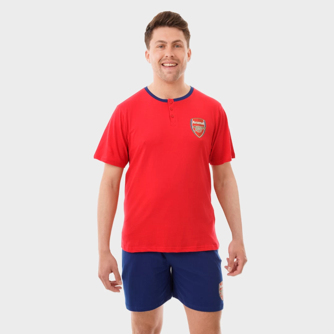 Mens Arsenal Short Pyjamas 3 Mens Arsenal Short Pyjamas