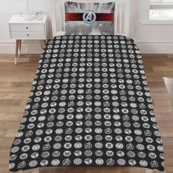 Kids Avengers Single Bedding Set -Children Products Shop avbd92780001 Avengers Single Bedding Set back