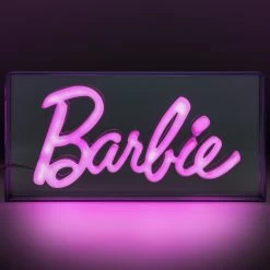 Barbie Logo Neon Sign -Children Products Shop bagf08410001 Barbie Neon Light 5
