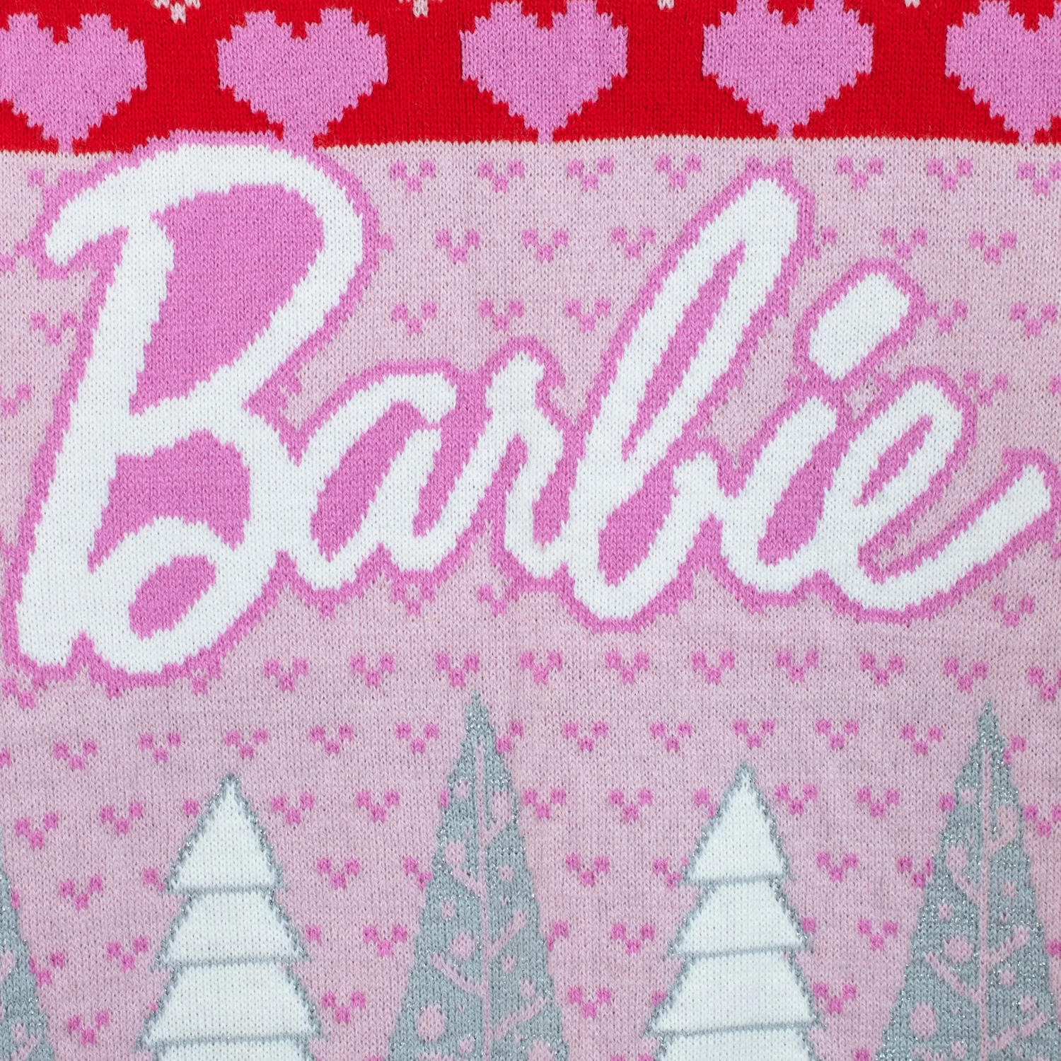 Girls Barbie Christmas Jumper 4 Girls Barbie Christmas Jumper - Image 2